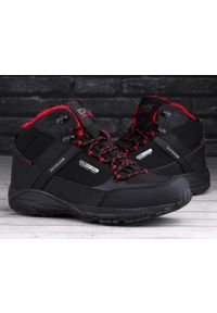 Buty damskie zimowe wysokie ocieplane DK PREDATOR HIGH. Kolor: czarny, czerwony, wielokolorowy. Sezon: zima