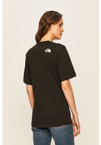 The North Face - T-shirt NF0A4CESJK31-JK31. Okazja: na co dzień. Kolor: czarny. Materiał: dzianina. Styl: casual #3