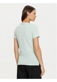 Guess T-Shirt W1YI1B I3Z14 Zielony Slim Fit. Kolor: zielony. Materiał: bawełna