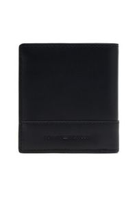 TOMMY HILFIGER - Tommy Hilfiger Duży Portfel Męski Th Corp Trifold AM0AM13247 Czarny. Kolor: czarny. Materiał: skóra #3