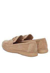 DeeZee Mokasyny 13-1120-4 Beżowy. Kolor: beżowy. Materiał: materiał #3