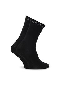Karl Lagerfeld - KARL LAGERFELD Skarpety długie A4M47045 Czarny. Kolor: czarny. Materiał: bawełna #3