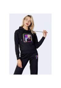 Bluza sportowa damska Fila Brissago Cropped Hoody. Typ kołnierza: kaptur. Kolor: wielokolorowy