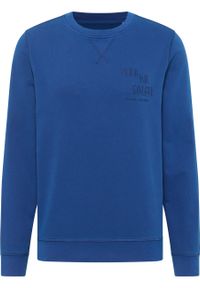 Męska Bluza Nierozpinana Mustang Style Clio Navy Peony 1016260 5445 #3