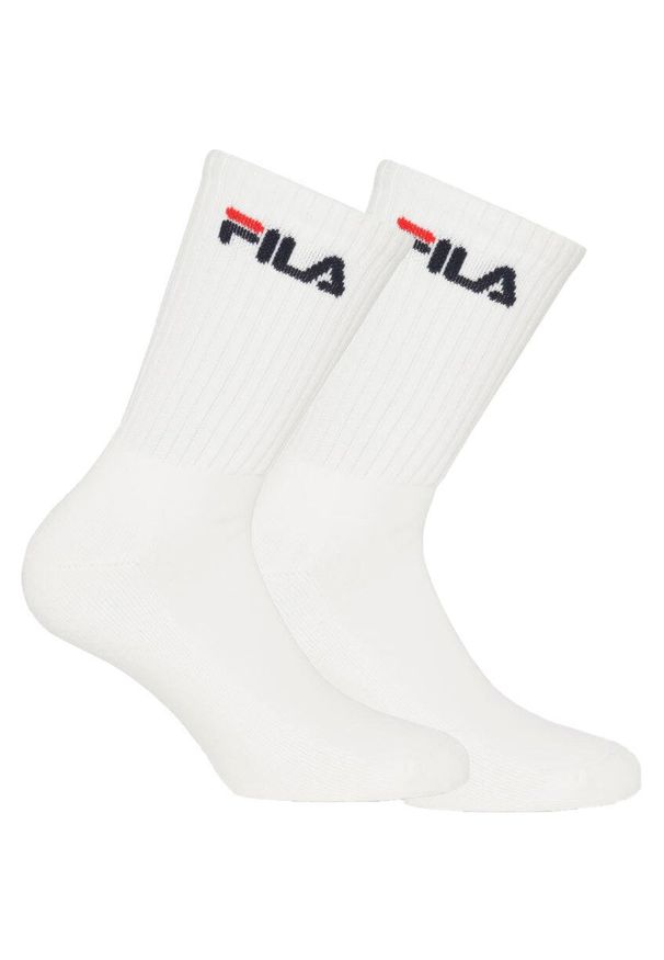 Fila skarpety 2 pary, białe, rozmiar 39-42. Kolor: biały