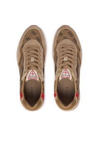 Guess Sneakersy 180542 Beżowy. Kolor: beżowy. Materiał: materiał #4