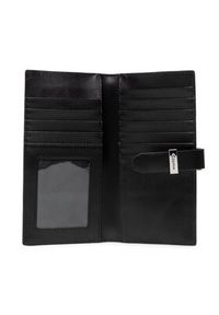 Calvin Klein Duży Portfel Damski Ck Code Business Cardholder K60K608750 Czarny. Kolor: czarny. Materiał: skóra #3