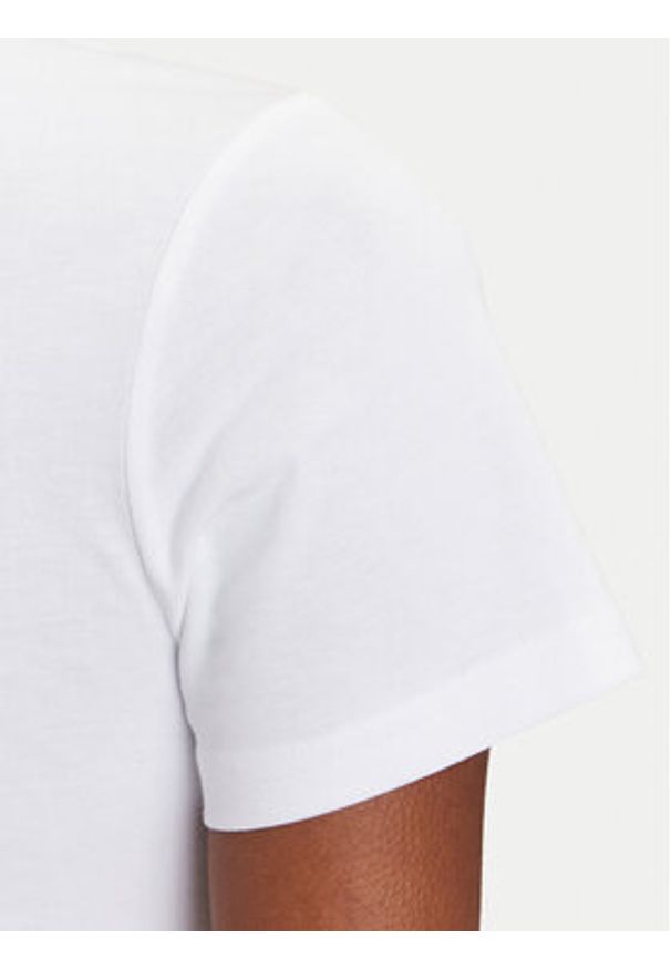 Hugo - HUGO T-Shirt Deloris 50532137 Biały Regular Fit. Kolor: biały. Materiał: bawełna