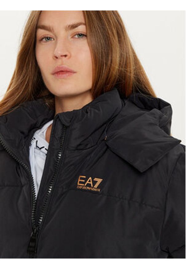 EA7 Emporio Armani Kurtka zimowa 6DTB09 TN8AZ 0210 Czarny Regular Fit. Kolor: czarny. Materiał: syntetyk. Sezon: zima