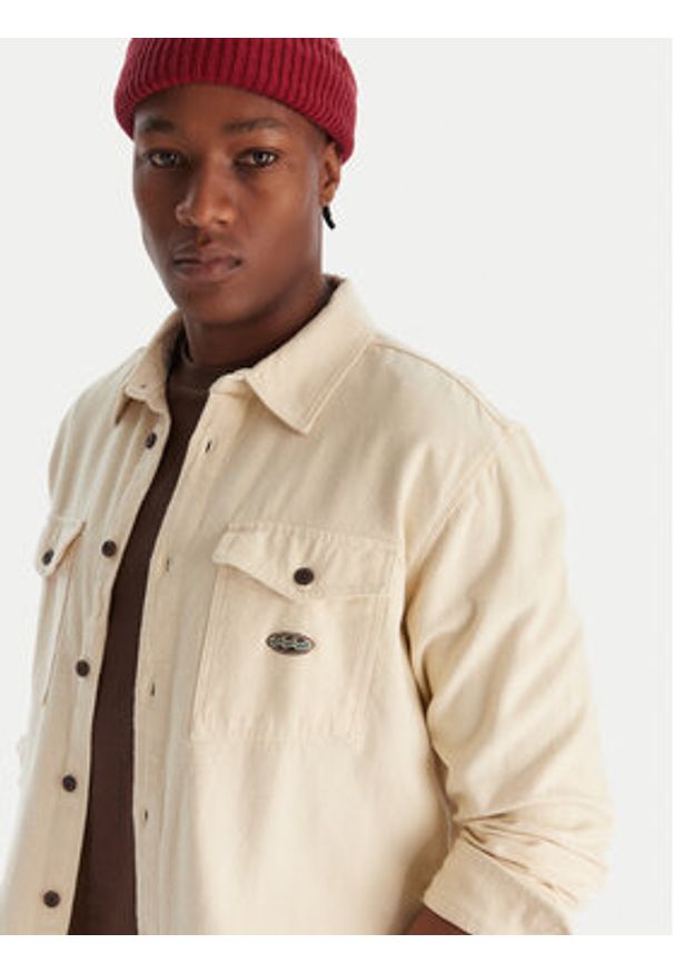Billabong Koszula Del Mar Flannel EBYWT03018 Beżowy Regular Fit. Kolor: beżowy. Materiał: bawełna