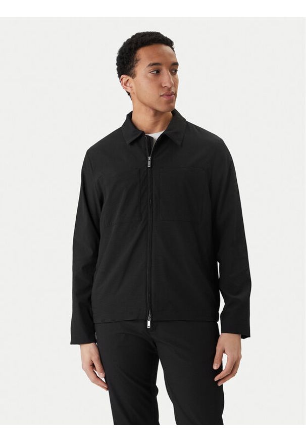 Calvin Klein Kurtka przejściowa LV04LF424G Czarny Regular Fit. Kolor: czarny. Materiał: syntetyk