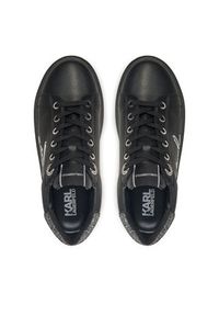 Karl Lagerfeld - KARL LAGERFELD Sneakersy KL62510A Czarny. Kolor: czarny. Materiał: skóra #4