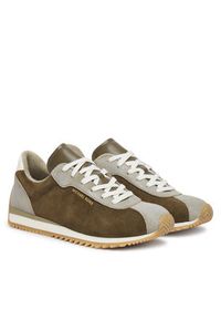 MICHAEL Michael Kors Sneakersy Rhodes 43T6RHFS1S Khaki. Kolor: brązowy. Materiał: skóra #6