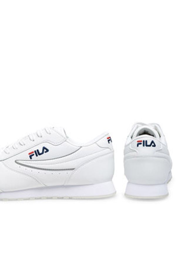 Fila Sneakersy ORBIT LOW 1010263_1FG Biały. Kolor: biały. Materiał: syntetyk