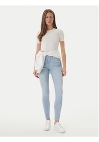 Calvin Klein Jeans Jeansy LV047F701G Błękitny Skinny Fit. Kolor: niebieski #2