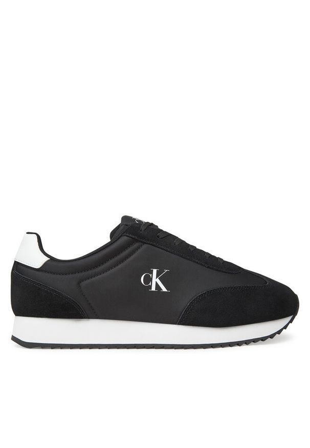 Sneakersy Calvin Klein Jeans. Kolor: czarny