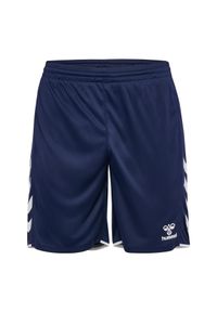 Szorty Hummel Core 2.0. Kolor: niebieski, wielokolorowy, biały. Sport: fitness #1