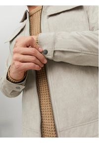 Jack & Jones Kurtka z imitacji skóry Payton 12213082 Beżowy Regular Fit. Kolor: beżowy. Materiał: skóra #7