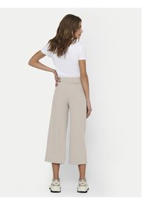 JDY Kuloty Geggo 15208417 Beżowy Wide Leg. Kolor: beżowy. Materiał: syntetyk #5