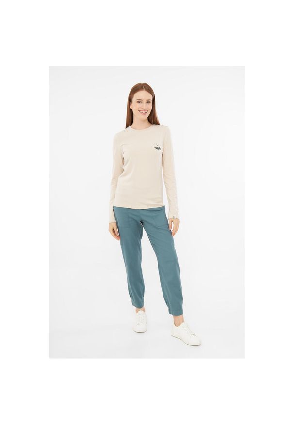 Viking - Longsleeve damski VIKING Escalante Lady Bamboo. Kolor: biały. Długość rękawa: długi rękaw