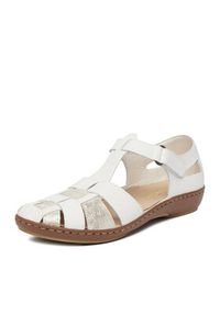 Rieker Sandały CEO-45869-81 Biały. Kolor: biały. Materiał: skóra, syntetyk #8