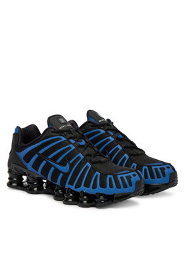 Nike Sneakersy Shox TL IH1338 002 Czarny. Kolor: czarny. Materiał: materiał