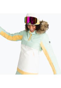 Roxy - Kurtka snowboardowa damska ROXY Shelter. Kolor: zielony. Sport: snowboard