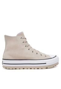Converse Trampki Chuck Taylor All Star City Trek Suede A11455C Beżowy. Kolor: beżowy. Materiał: zamsz, skóra #1