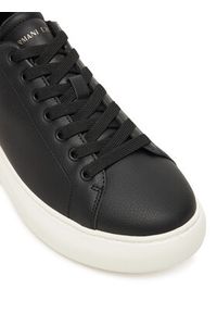 Armani Exchange Sneakersy XW002149 AF19528 MC024 Czarny. Kolor: czarny. Materiał: skóra #4