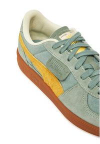 Puma Sneakersy Palermo Weathered 401722 01 Zielony. Kolor: zielony. Materiał: skóra, zamsz