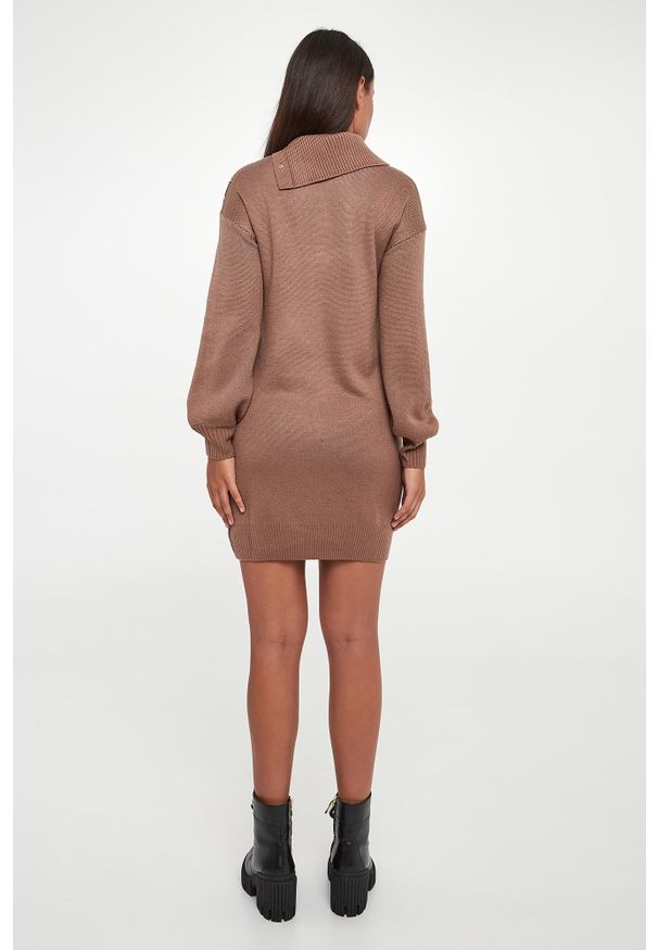 Liu Jo - Sukienka wełniana mini LIU JO. Materiał: wełna. Długość: mini