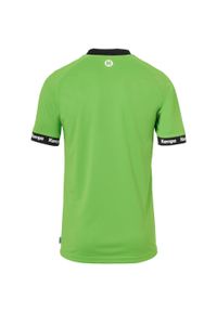 KEMPA - Koszulka dla dzieci Kempa Wave 26. Typ kołnierza: kołnierzyk kontrastowy. Kolor: szary, niebieski, wielokolorowy. Wzór: napisy. Sport: piłka nożna #2