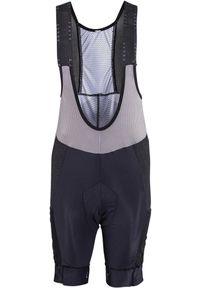 Spodenki kolarskie z pampersem (na szelkach) damskie LEATT Bib MTB Endurance. Kolor: czarny. Sport: kolarstwo