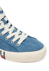 Tommy Jeans Sneakersy Archive Y2K Denim Mid Cut EN0EN03075 Niebieski. Kolor: niebieski. Materiał: materiał #6