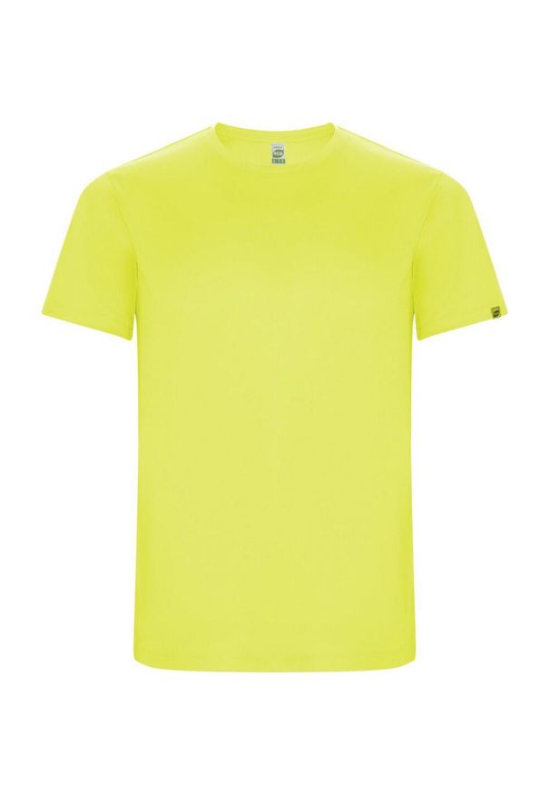 ROLY - Dziecięca/niemowlęca Koszulka Sportowa Imola Z Krótkim Rękawem. Kolor: żółty. Długość rękawa: krótki rękaw. Długość: krótkie