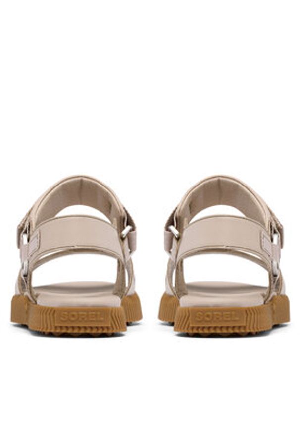 sorel - Sorel Sandały ONA AVE™ Women's Ankle Strap 2113191 Szary. Kolor: szary. Materiał: skóra