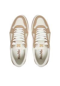 Max Mara Sneakersy 2514761091600 Biały. Kolor: biały. Materiał: skóra #5