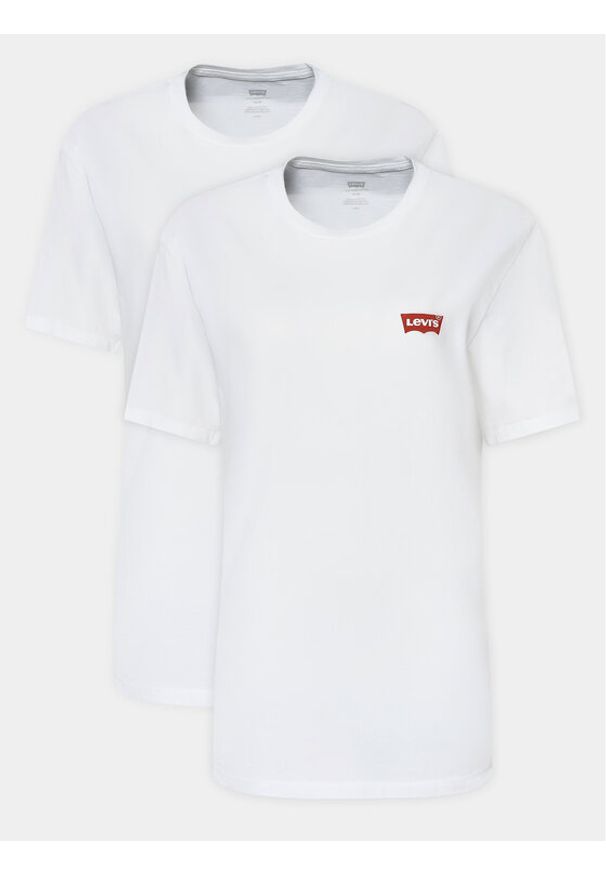 Levi's® Komplet 2 t-shirtów 79681-0032 Biały Slim Fit. Kolor: biały. Materiał: bawełna