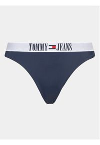 Tommy Jeans Dół od bikini UW0UW04451 Granatowy. Kolor: niebieski. Materiał: syntetyk #4