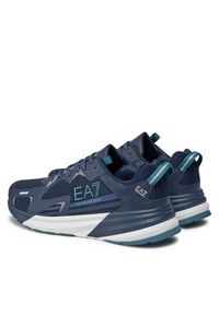 EA7 Emporio Armani Sneakersy X8X156 XK360 S981 Granatowy. Kolor: niebieski