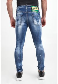 Jeansy męskie Super Twinky Jean DSQUARED2. Wzór: nadruk #3