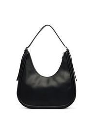 Calvin Klein Torebka Bold Ck Crescent LV04F3427G Czarny. Kolor: czarny. Materiał: skórzane #5