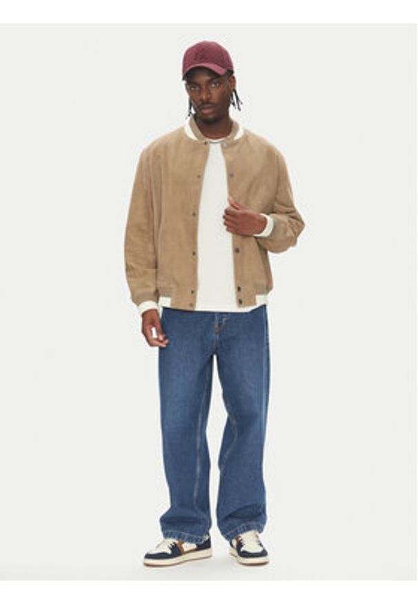 DC Jeansy Worker Baggy ADYDP03093 Niebieski Baggy Fit. Kolor: niebieski