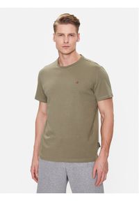 Napapijri T-Shirt Salis NP0A4H8D Zielony Regular Fit. Kolor: zielony. Materiał: bawełna #1