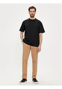 BOSS - Boss T-Shirt Tames 50516951 Czarny Oversize. Kolor: czarny. Materiał: bawełna