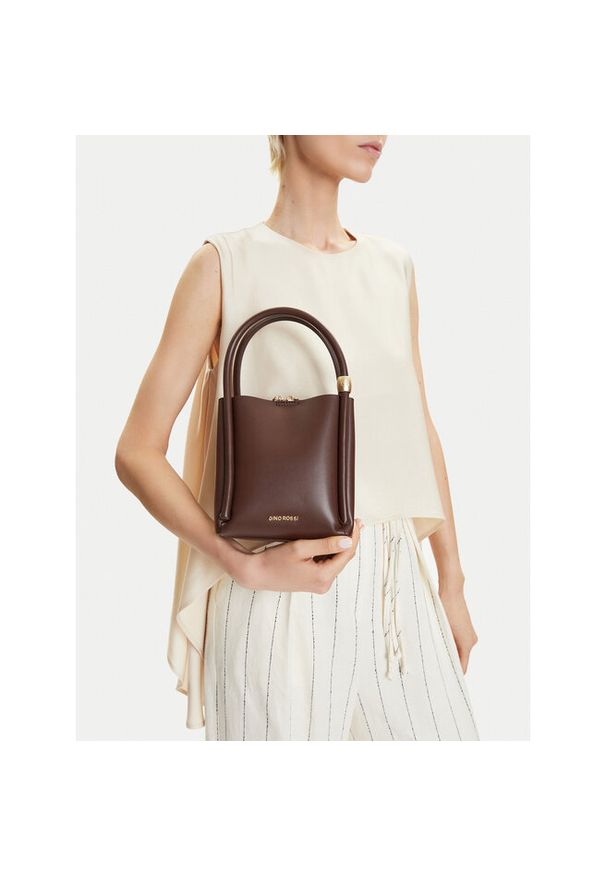 Gino Rossi - Torebka GINO ROSSI. Kolor: brązowy