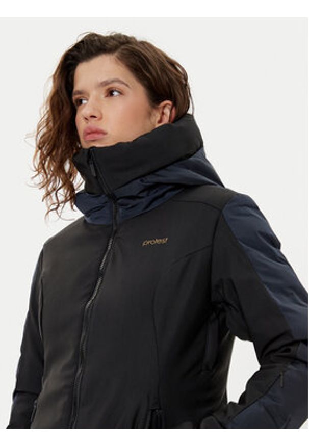 Protest Kurtka narciarska Mercury 6610144 Czarny Slim Fit. Kolor: czarny. Materiał: syntetyk. Sport: narciarstwo