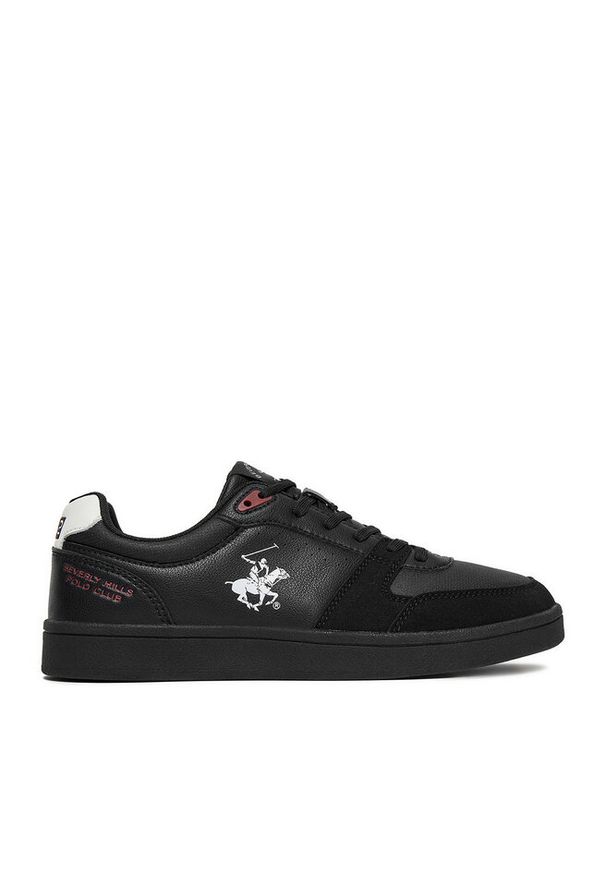 Sneakersy Beverly Hills Polo Club. Kolor: czarny
