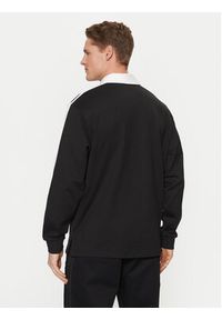 Adidas - adidas Polo adicolor Rugby IZ4806 Czarny Regular Fit. Typ kołnierza: polo. Kolor: czarny. Materiał: bawełna #2