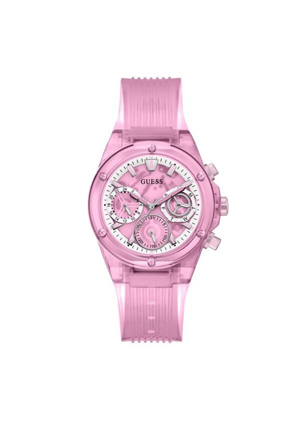 Guess Zegarek Athena GW0438L2 Różowy. Kolor: różowy